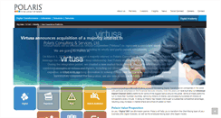 Desktop Screenshot of polarisft.com
